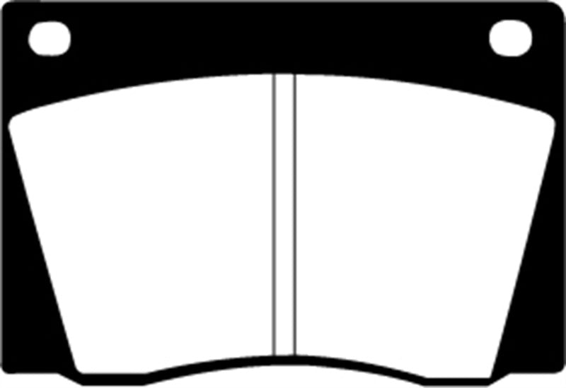 Plaquettes de frein avant Redstuff EBC 67-74 Ac 428 7.0