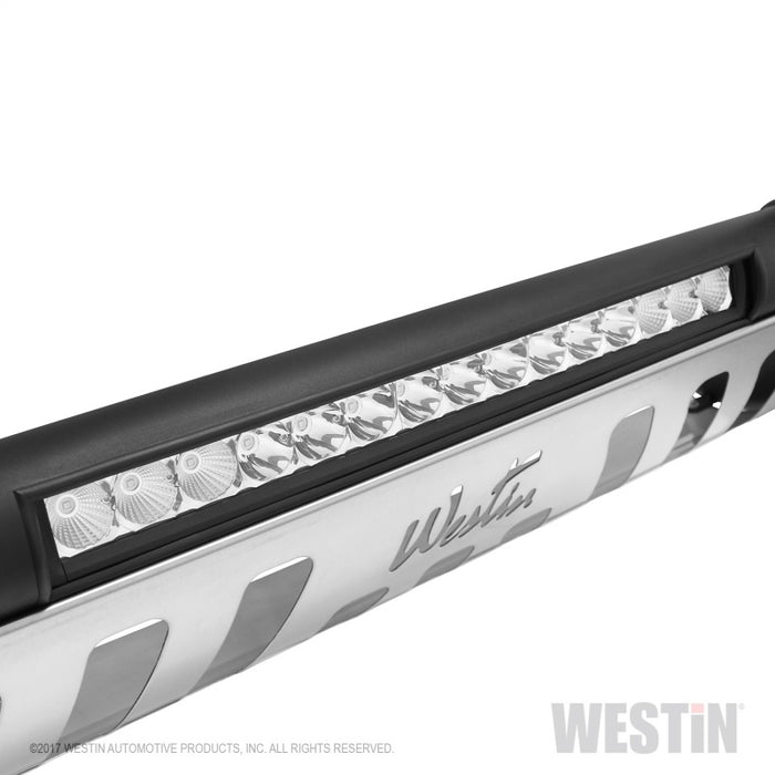 Pare-buffle LED Westin Ultimate pour Ford F-150 2015-2018 - Noir texturé