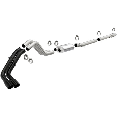 Embouts d'échappement MagnaFlow CatBack 2019 Ford Ranger 2,3 L 3 pouces noirs