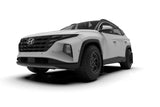 Garde-boue Rally Armor 2022 Hyundai Tucson Black UR avec logo rouge