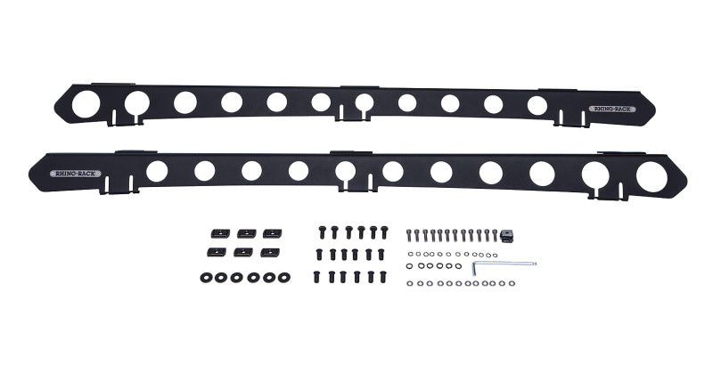 Système de montage Rhino-Rack 11-18 pour cabine multiplace Ram 1500/2500/3500 11-18 avec support dorsal à 3 bases