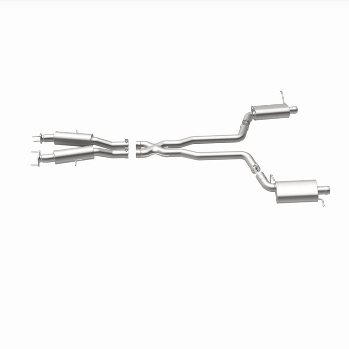 Échappement arrière hautes performances MagnaFlow 12 Jeep Grand Cherokee V8 6,4 L à double sortie arrière divisée en acier inoxydable