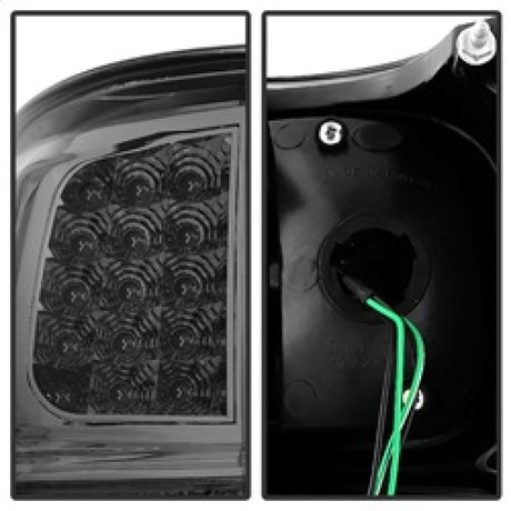 xTune Chevy Suburban/GMC Yukon/Yukon Denali 07-14 LED Tail Lights Smoked ALT-JH-CSUB07-LED-G2-SM