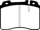Plaquettes de frein avant EBC 94-96 Mercedes-Benz E420 4.2 Greenstuff