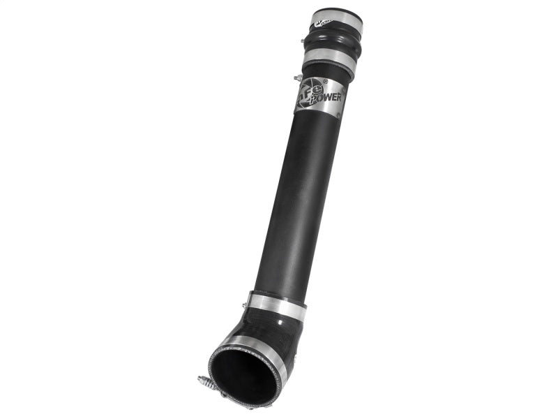 Tube côté froid de refroidisseur intermédiaire noir aFe Bladerunner de 3 pouces pour camions diesel Dodge 94-02 L6-5,9 L