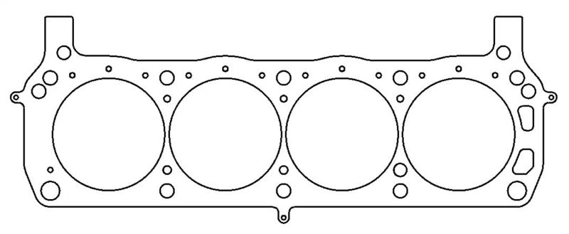 Joint de culasse Cometic Ford SB 4,080 pouces alésage 0,062 pouce MLS-5 (avec culasses AFR)