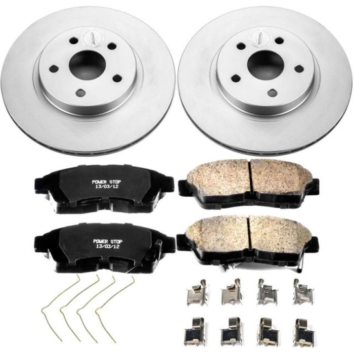 Kit de freins avant Power Stop 96-00 Toyota RAV4 Z17 Evolution Geomet avec revêtement