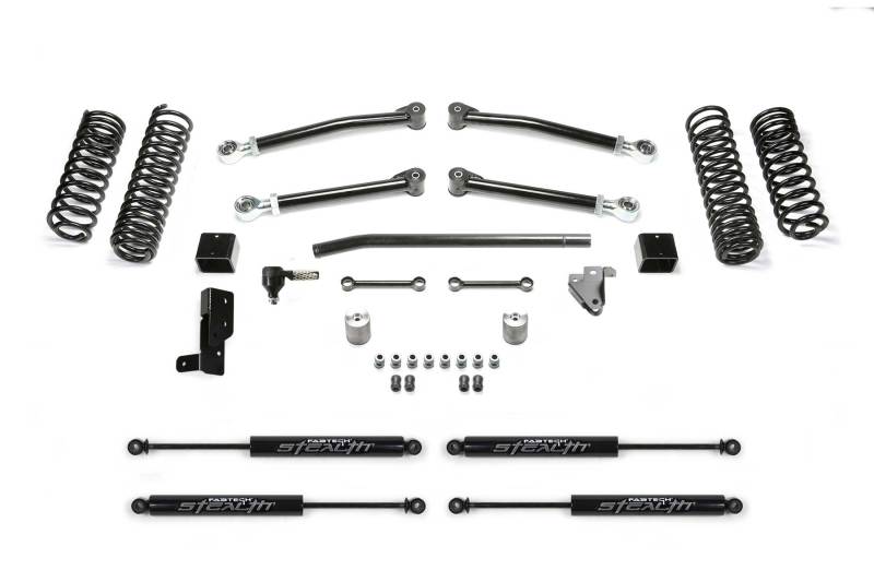 Jeep JL 4WD 4 portes 3 pouces Trail avec Stealth 18-21 de Fabtech