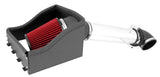Spectre 11-14 Ford F150 V8-5.0L F/I Air Intake Kit - Polished w/Red Filter