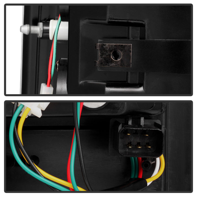 Feu arrière à LED chromé pour Dodge Ram 02-06 1500/Ram 2500/3500 03-06 ALT-YD-DRAM02-LED-C