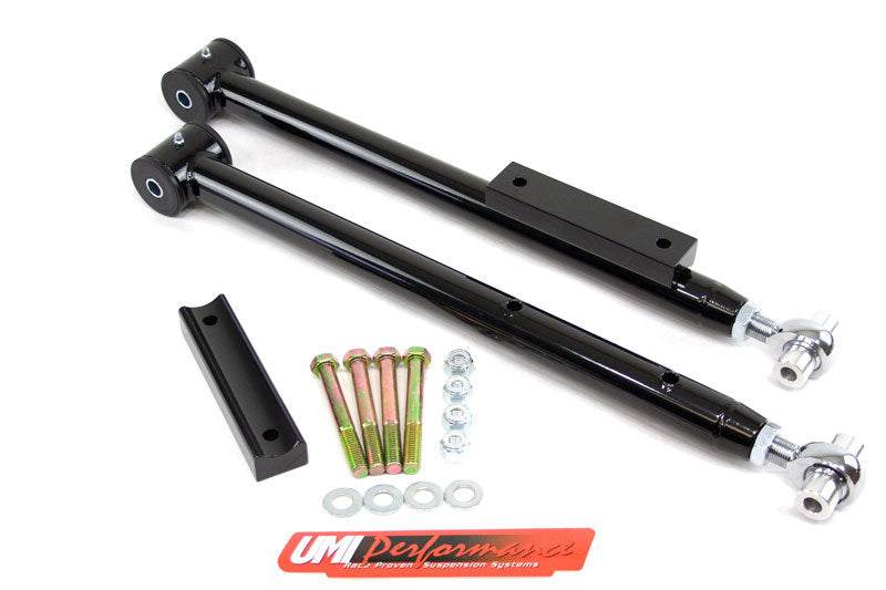 Bras de suspension inférieurs réglables à longueur allongée UMI Performance 91-96 Impala SS - Embouts de tige