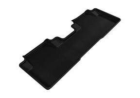3D MAXpider 2012-2016 Honda CR-V Kagu 2nd Row Floormats - Black 3D MAXpider