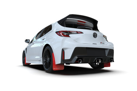 Garde-boue Rally Armor 2023 Toyota GR Corolla Red UR avec logo noir