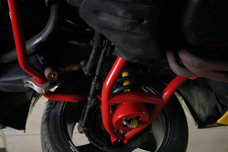 Kit de bras triangulaires avant tubulaires supérieurs et inférieurs UMI Performance 64-72 GM A-Body - Noir