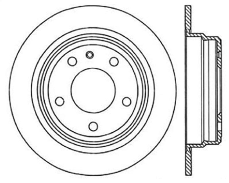 StopTech Drilled Sport Brake Rotor