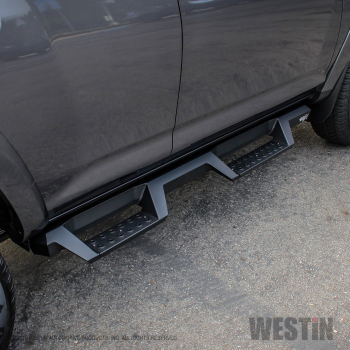 Marchepieds Westin/HDX 10-17 Toyota 4Runner Trail Edition Drop Nerf - Noir texturé