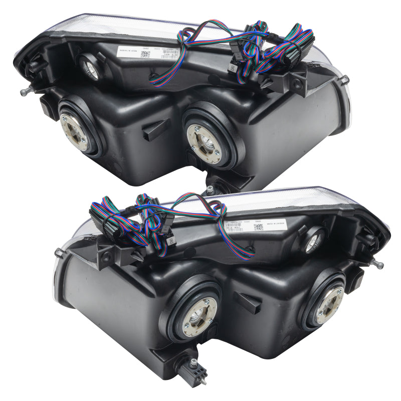 Oracle 05-07 Dodge Magnum SMD HL - Chrome - ColorSHIFT w/ Simple Controller