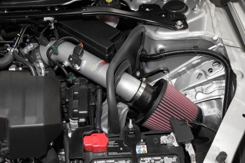 Système d'admission d'air K&amp;N 2013-14 Honda Accord 2.4L L4 69 Series Typhoon - Kit d'admission d'air froid argenté