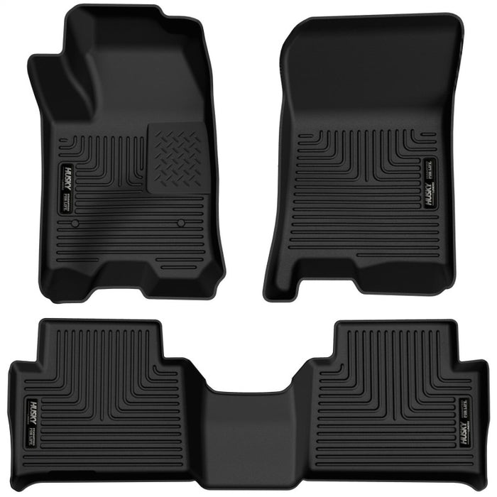 Husky Liners 2023 Chevrolet Colorado/GMC Canyon CC X-Act Contour Front & 2nd Seat Floor Liners