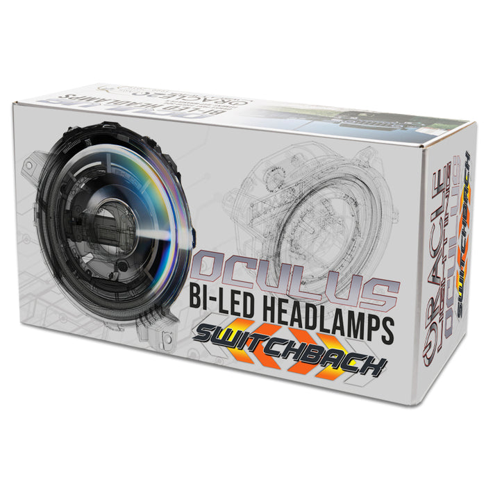 Phares projecteurs Oracle Jeep JL/Gladiator JT Oculus Bi-LED - Interrupteur ambre/blanc VOIR LA GARANTIE