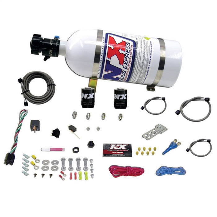 Kit d'azote à buse unique pour tous les modèles Dodge EFI (35-150 CV) avec bouteille de 10 lb