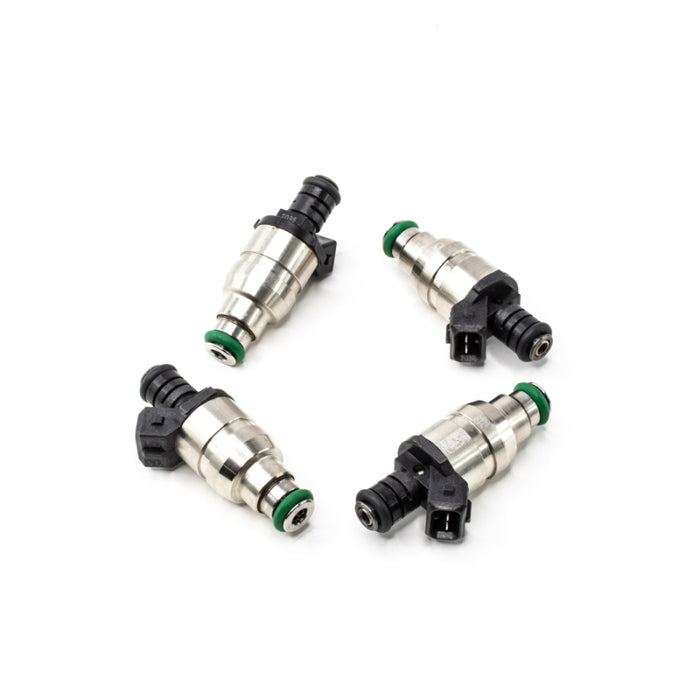 Injecteur supérieur DeatschWerks Universal 1800cc à faible impédance 14 mm - Lot de 4