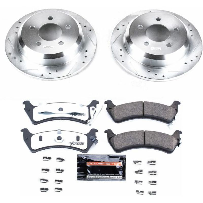 Kit de freins arrière Power Stop 93-98 pour camion et remorquage Jeep Grand Cherokee Z36
