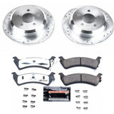 Kit de freins arrière Power Stop 93-98 pour camion et remorquage Jeep Grand Cherokee Z36