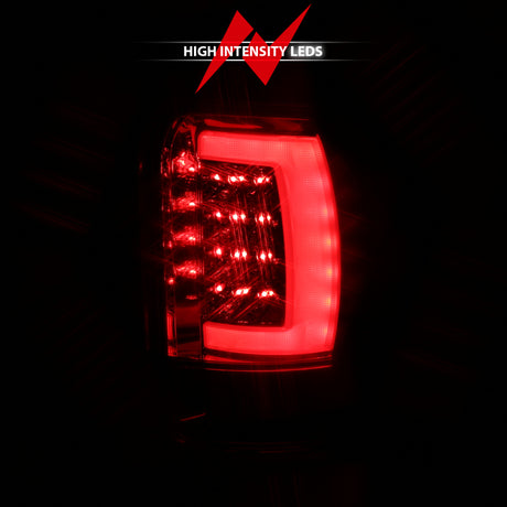 Feux arrière à LED ANZO 1994-2001 Dodge Ram 1500 style planche chromé avec lentille transparente