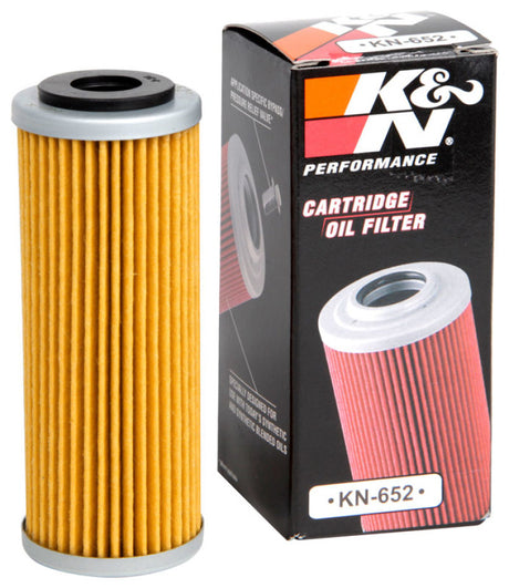 Filtre à huile K&amp;N 1,313 po de diamètre extérieur x 3,438 po de hauteur