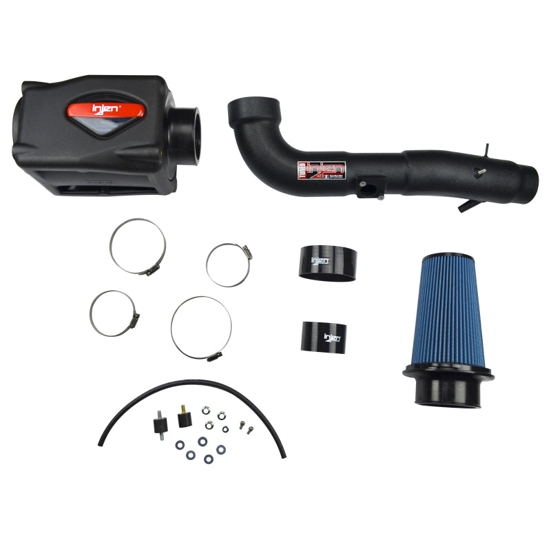 Injen 06-09 FJ 4.0L V6 avec système d'admission d'air Power-Flow Power Box Wrinkle Black