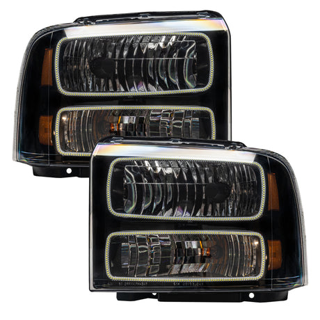 Oracle 05-07 Ford F-250/350 SMD HL - Noir - ColorSHIFT avec contrôleur simple VOIR LA GARANTIE