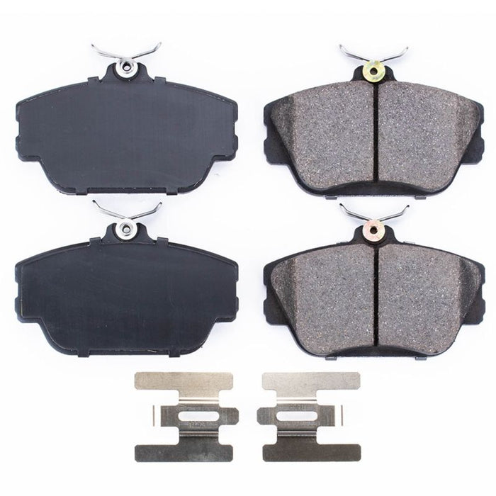 Power Stop 95-99 Ford Taurus Front Z17 Evolution Ceramic Brake Pads w/Hardware