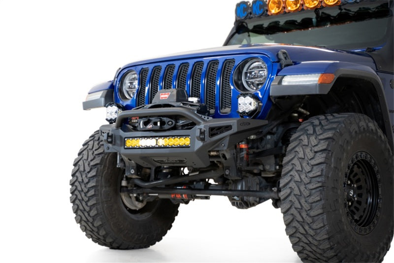 Pare-chocs avant Addictive Desert Designs pour Jeep JL/JT Rock Fighter 18-23