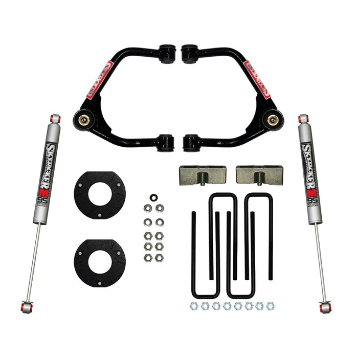 Kit de suspension Skyjacker 3,5 pouces avec amortisseur arrière M95 19-21 GMC Sierra 1500 (cabine multiplace à caisse courte)