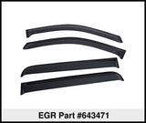 Pare-soleils de fenêtre à ruban adhésif EGR 15+ Ford F150 Super Cab 15+ - Lot de 4
