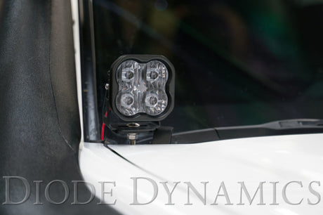 Kit de feux de fossé à DEL Diode Dynamics 16-21 pour Toyota Tacoma Stage Series 2 pouces - Combo blanc Pro