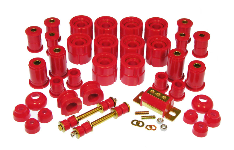 Kit complet Prothane 96-99 pour Chevy Tahoe/Yukon 2 roues motrices - Rouge