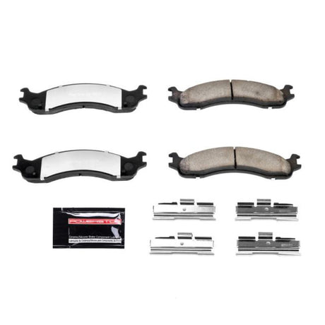 Plaquettes de frein avant Power Stop 1998 Dodge B2500 Z36 pour camion et remorquage avec matériel