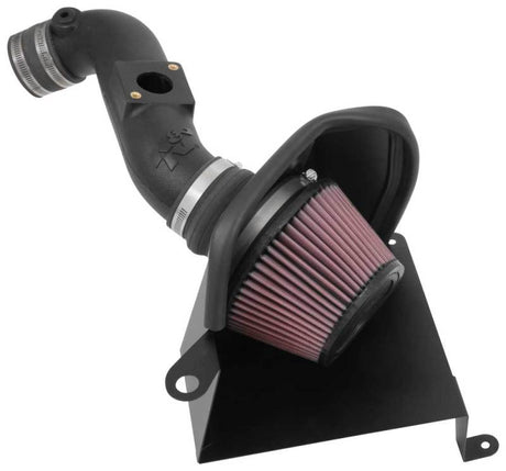 Kit d'admission d'air hautes performances K&amp;N 16-17 Honda Civic (ne convient pas au Type R) L4-2.0L avec chargeur d'air