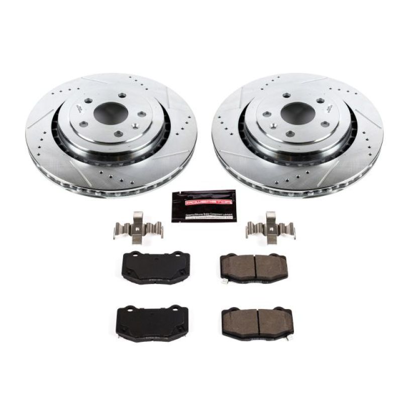 Kit de freins arrière Power Stop 16-18 Cadillac ATS Z23 Evolution Sport