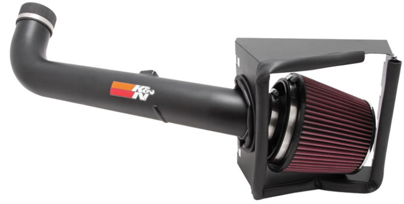 Kit de performance à haut débit K&amp;N 07-08 Ford F250 SD V8-5.4L noir