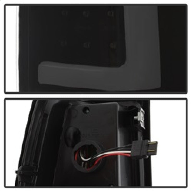 xTune Chevy Silverado 1500/2500/3500 99-02 Version 3 Feux arrière Fumé noir ALT-ON-CS99V3-LBLED-BSM