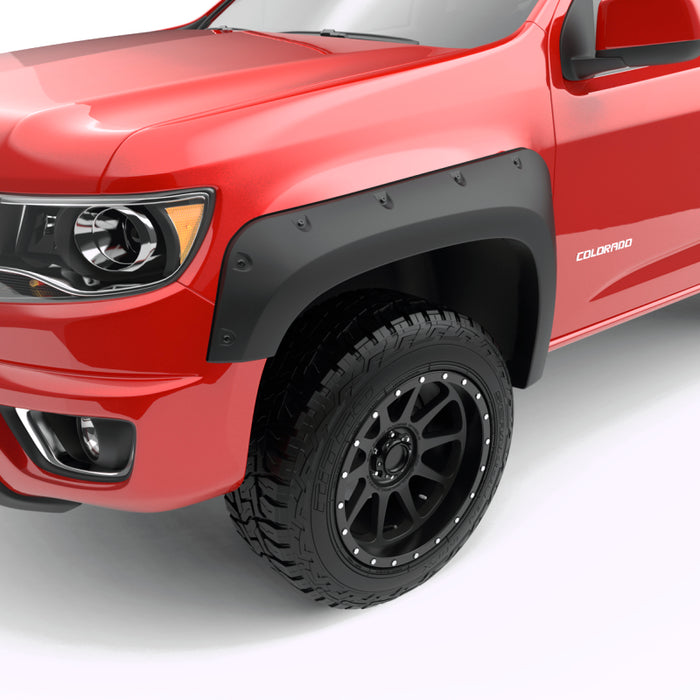 EGR 15+ Chevy Colorado 5ft Bed Bolt-On Look Fender Flares - Set - Matte