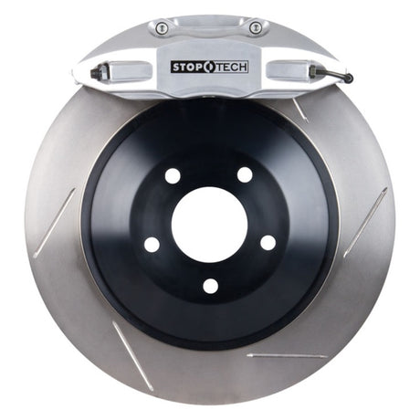 Étrier de frein avant StopTech 99-05 VW Golf/GTi/Jetta BBK 1 pièce Touring 312/ST41 argent 328x28 rotor fendu