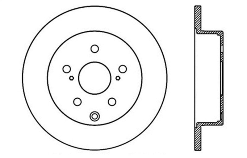 Disque de frein sport percé StopTech