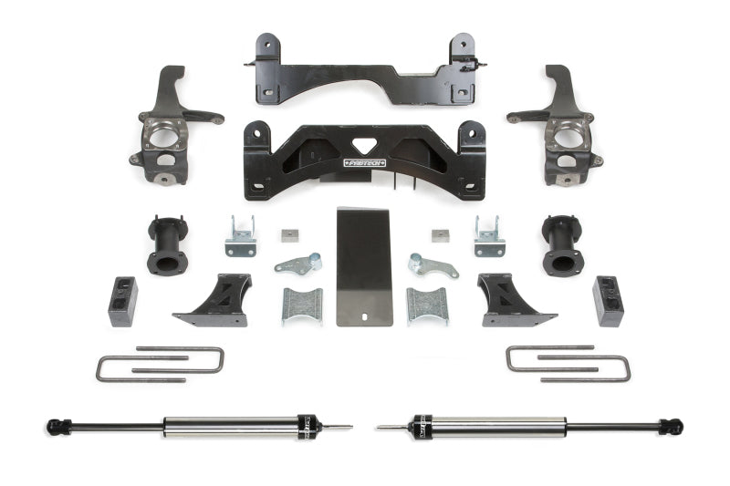 Système de base Fabtech 16-21 Toyota Tundra 2WD/4WD 6 pouces avec entretoises C/O et Rr Dlss