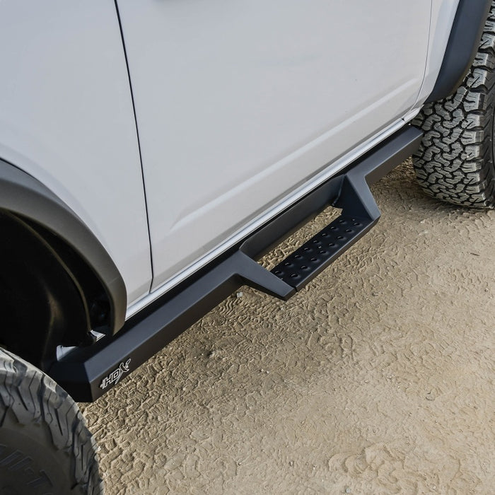 Marchepieds Westin/HDX 2021+ Ford Bronco (2 portes) Drop Nerf - Noir texturé