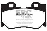 Plaquettes de frein arrière EBC 08-13 Infiniti FX50 5.0 Yellowstuff