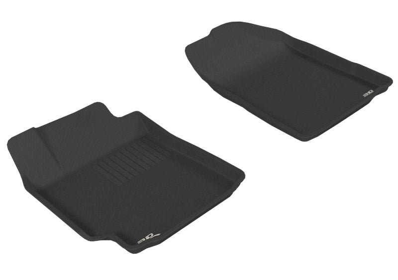 Tapis de sol 3D MAXpider pour Toyota Camry Kagu 2007-2011, 1ère rangée - Noir